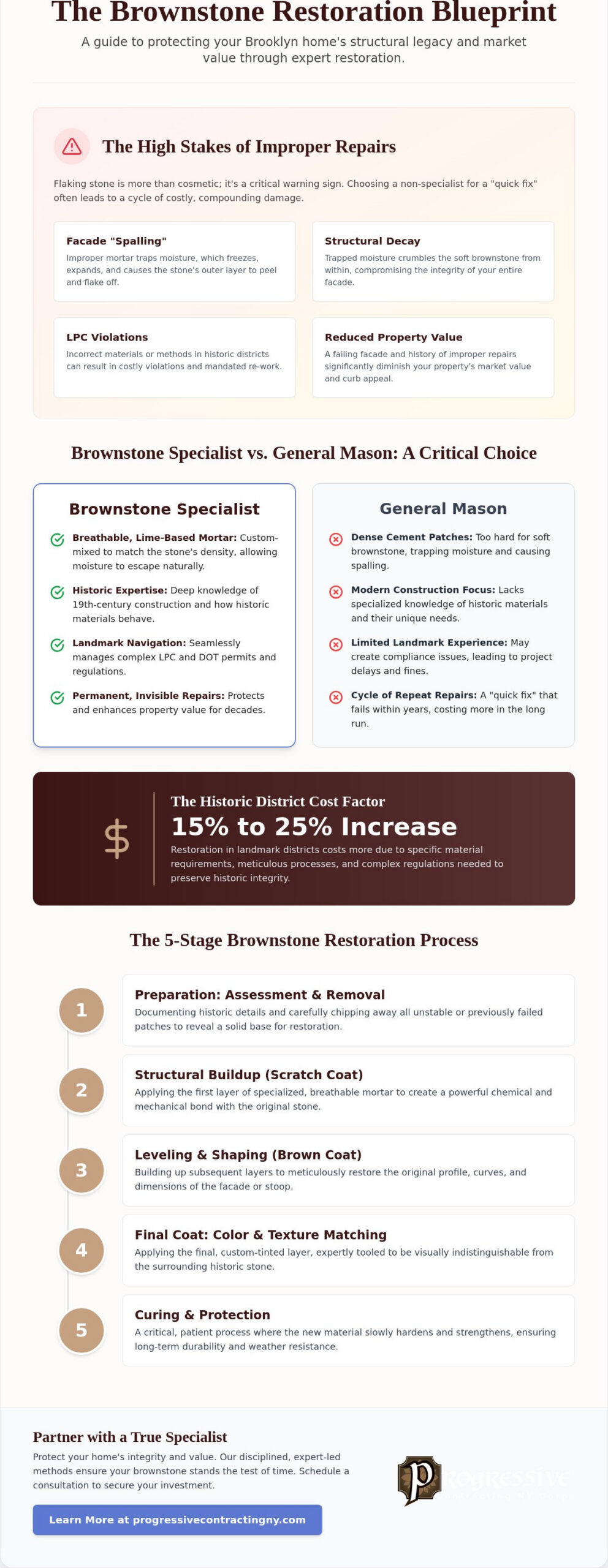 Brownstone Specialist Brooklyn: Expert Facade & Stoop Restoration Guide