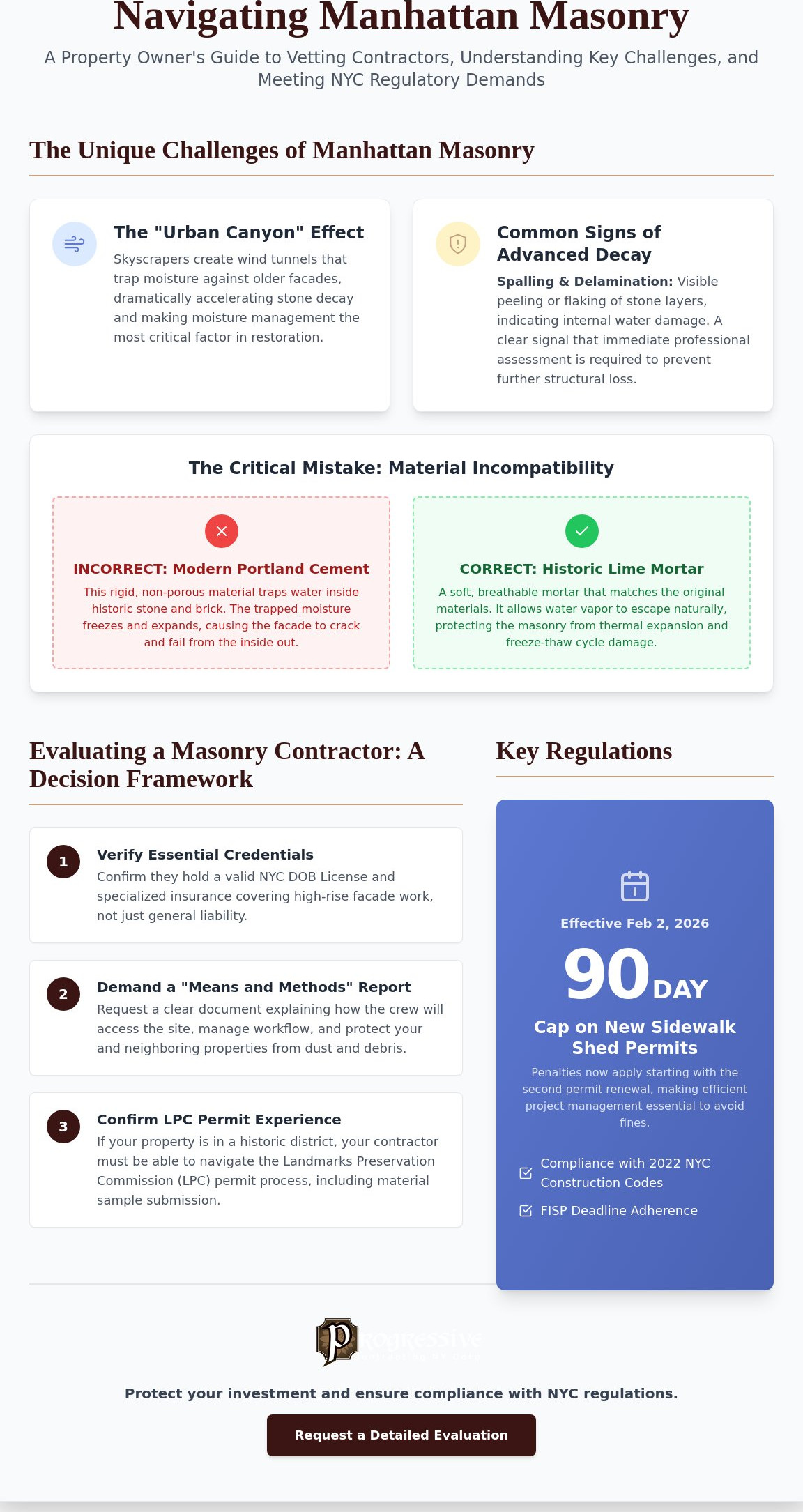 Expert Masonry Contractor in Manhattan: A Guide to Historic Restoration & Repair