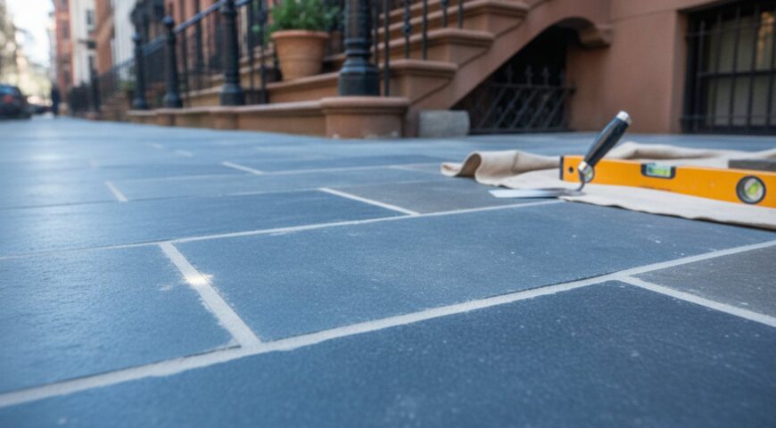 Bluestone Sidewalk Repair Manhattan: A Guide to Historic Restoration & DOT Compliance (2026)