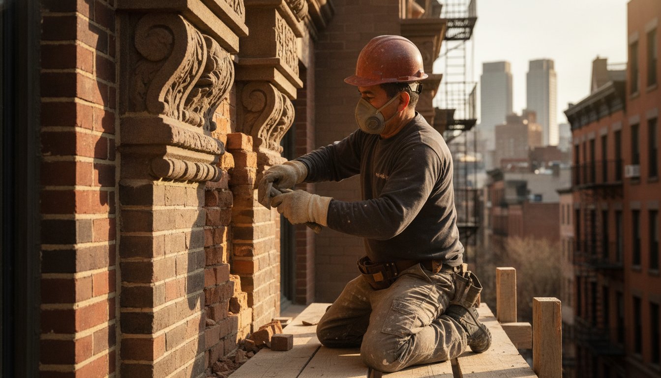 Brick Replacement Services in Manhattan: Expert Restoration for Historic Facades