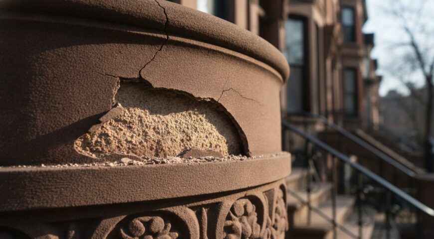 Brownstone Facade Deterioration Repair: Identifying and Fixing NYC Stone Damage