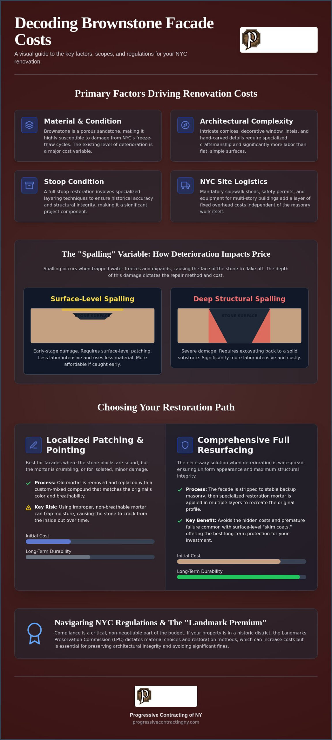 Brownstone Facade Renovation Cost NYC: 2026 Homeowner’s Budgeting Guide