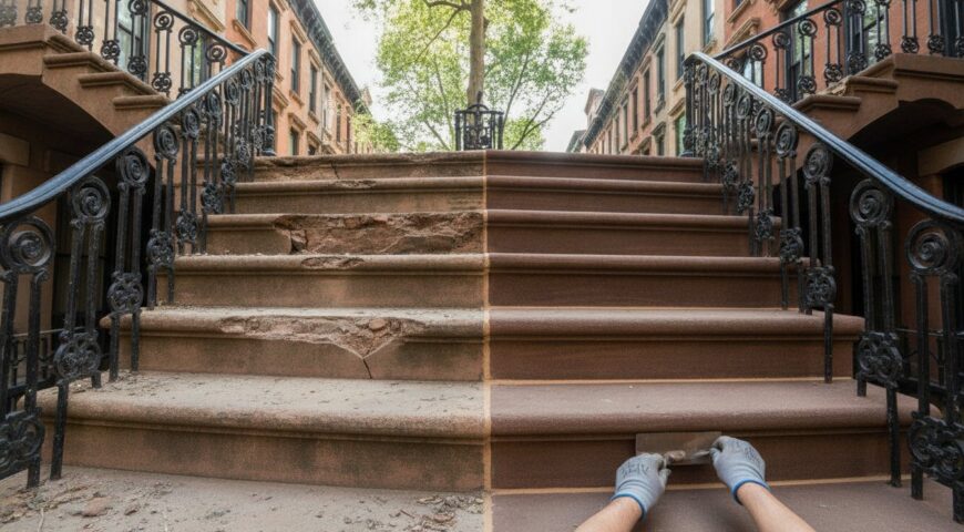 Brownstone Stoop Contractors in Brooklyn Heights: A Homeowner’s Guide to Historic Restoration