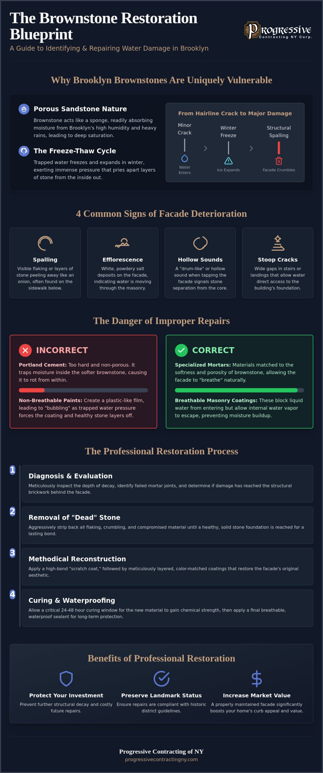 Brownstone Water Damage Repair in Brooklyn: A Specialist’s Guide to Lasting Protection