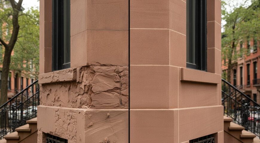 Cost of Brownstone Refacing vs. Repair: A Homeowner’s Comparison Guide