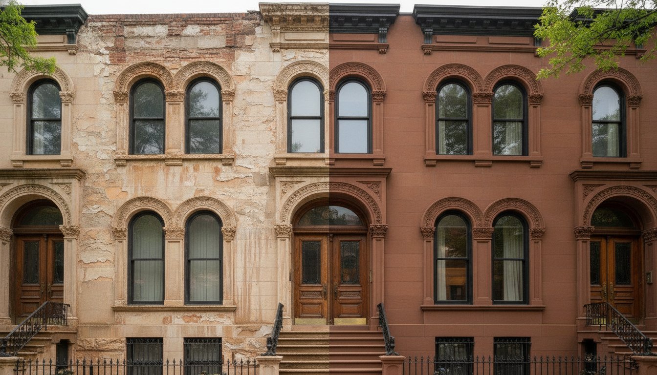 Cost to Repair Water Damaged Brownstone Wall: 2026 Pricing Guide