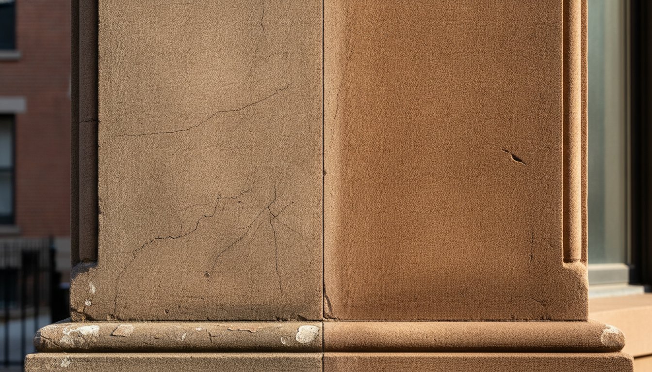 Cracked Brownstone Facade Repair in Manhattan: 2026 Restoration Guide