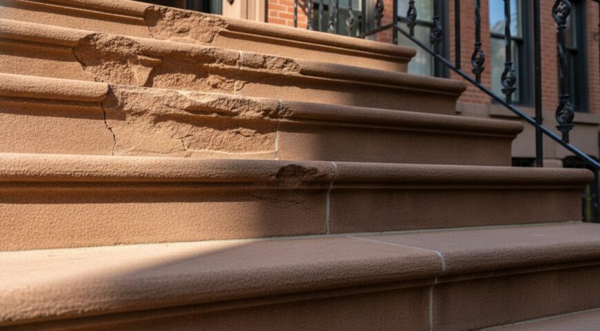Fixing Crumbling Brownstone Steps in Manhattan: A 2026 Restoration Guide