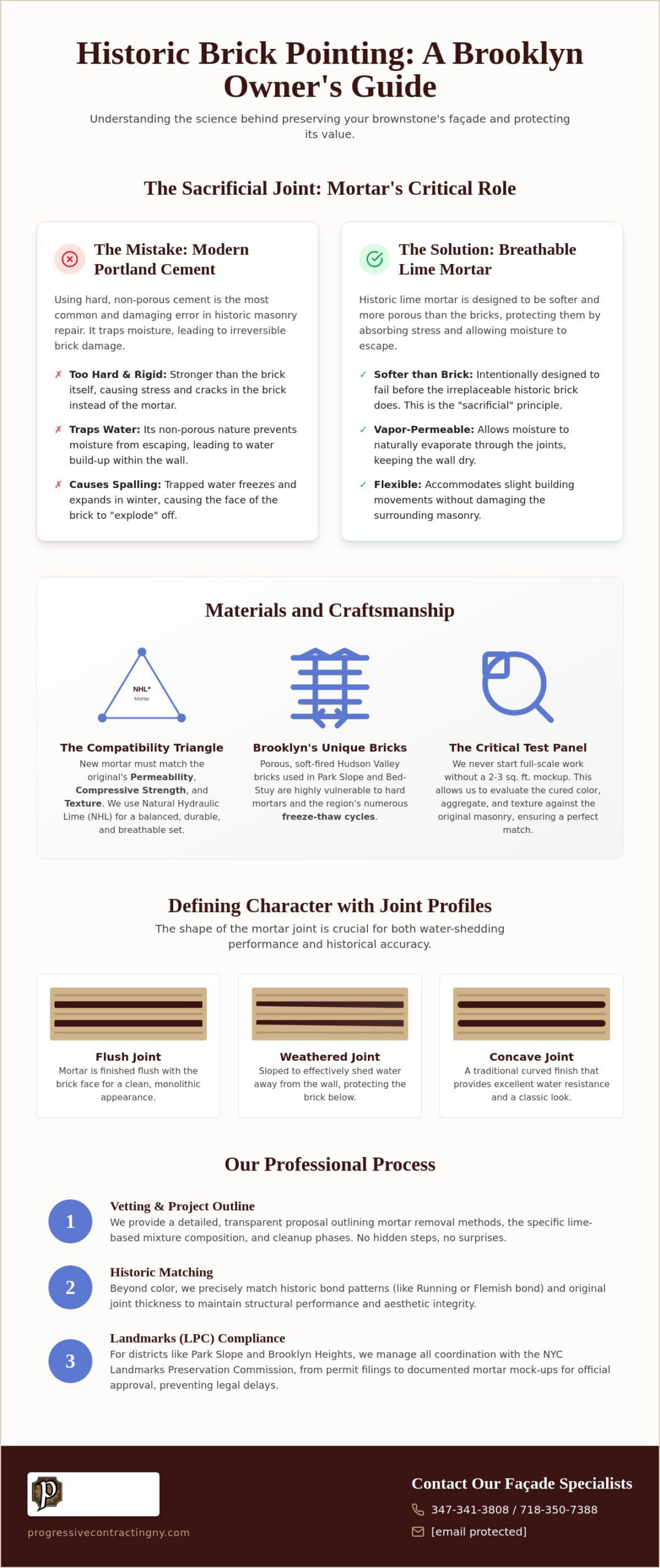 Historic Brick Pointing Brooklyn: A Homeowner’s Guide to Preservation