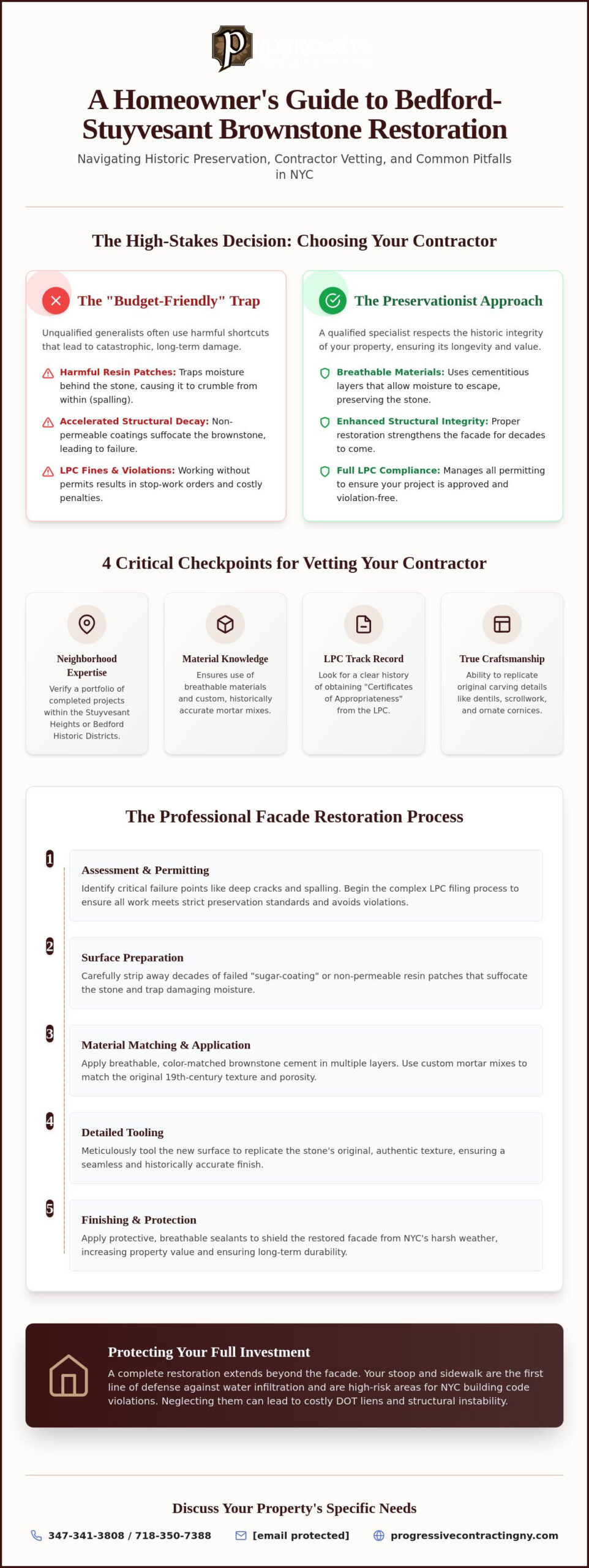 How to Choose a Reliable Brownstone Contractor in Bedford-Stuyvesant