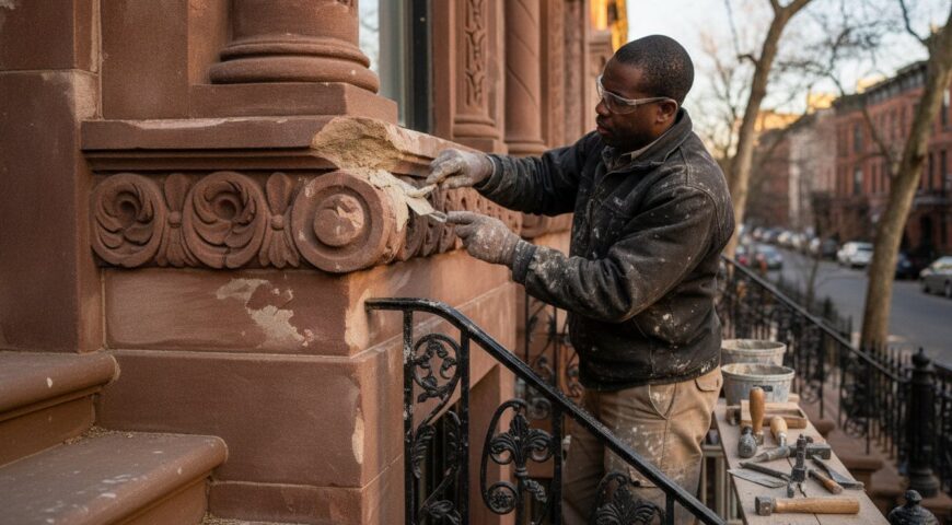 How to Repair Crumbling Brownstone: A 2026 Guide to Facade Restoration