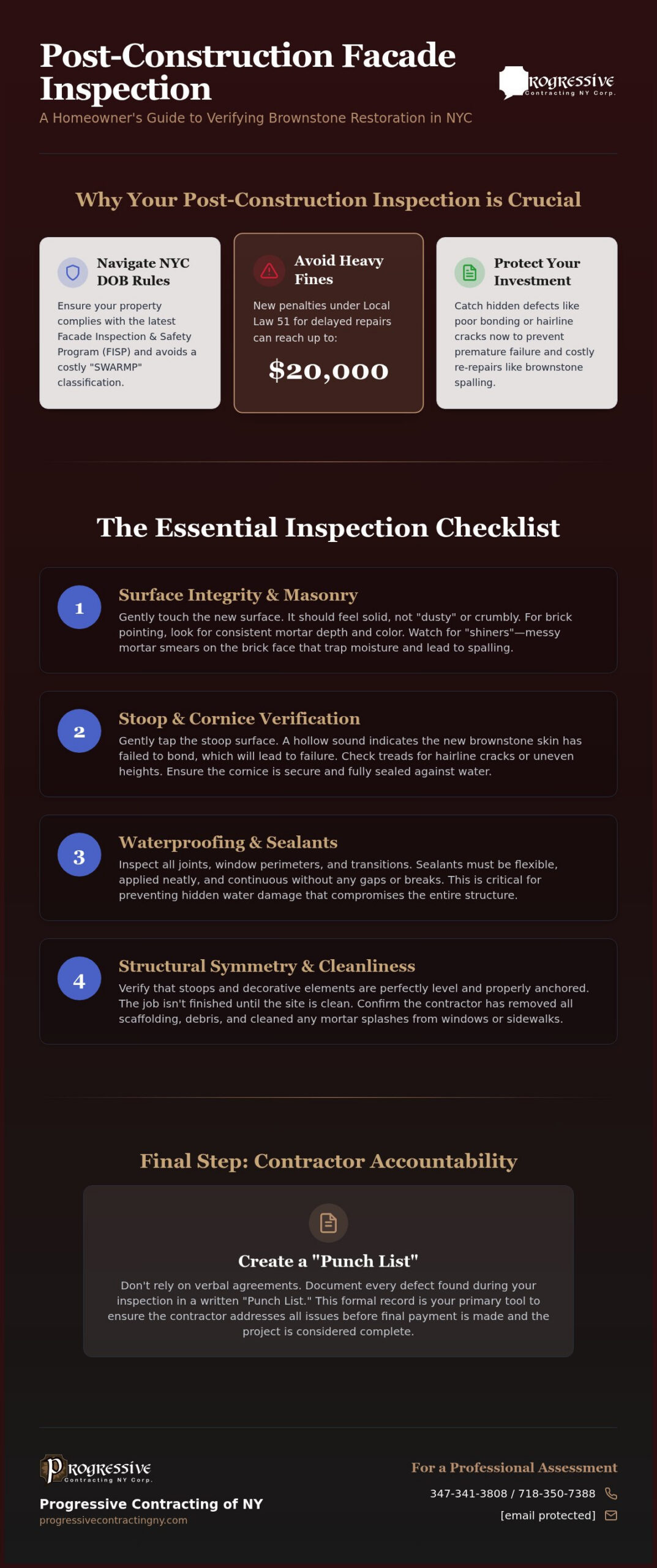Post-Construction Facade Inspection: Your 2026 Quality Assurance Checklist