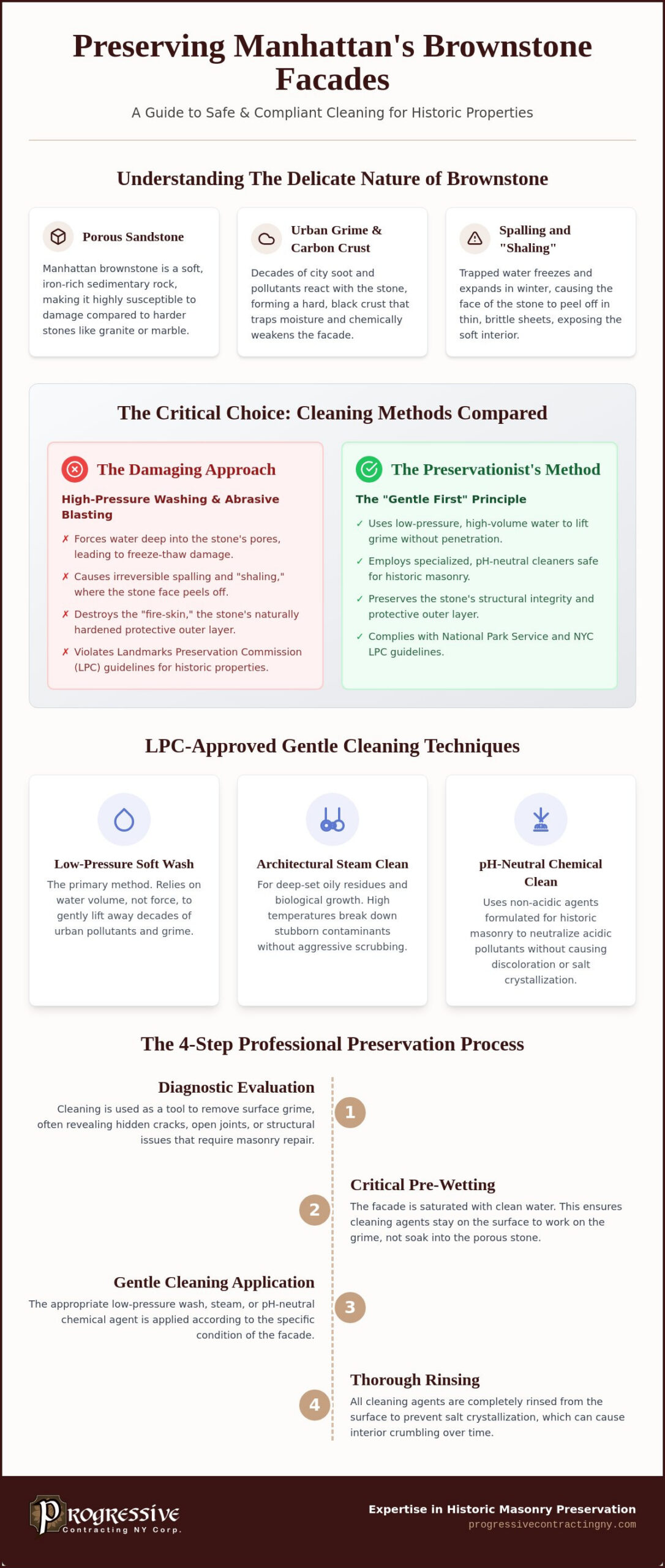 Professional Brownstone Facade Cleaning Services in Manhattan: A Preservationist Buying Guide