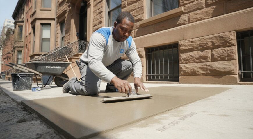 Sidewalk Crack Repair for NYC Compliance: A Property Owner’s Guide