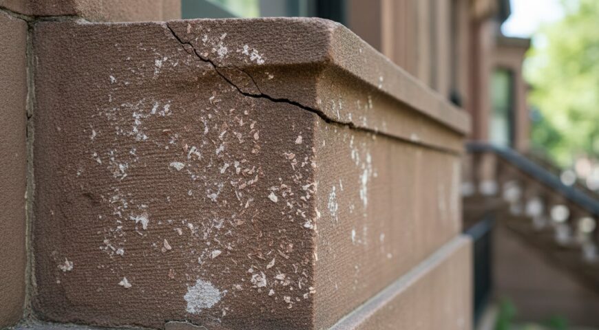 Signs of Water Damage on Brownstone Facades: A Homeowner’s Checklist
