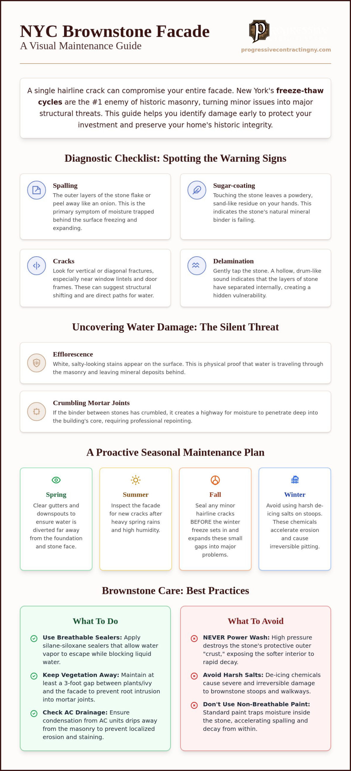 The Ultimate NYC Brownstone Exterior Repair & Maintenance Checklist