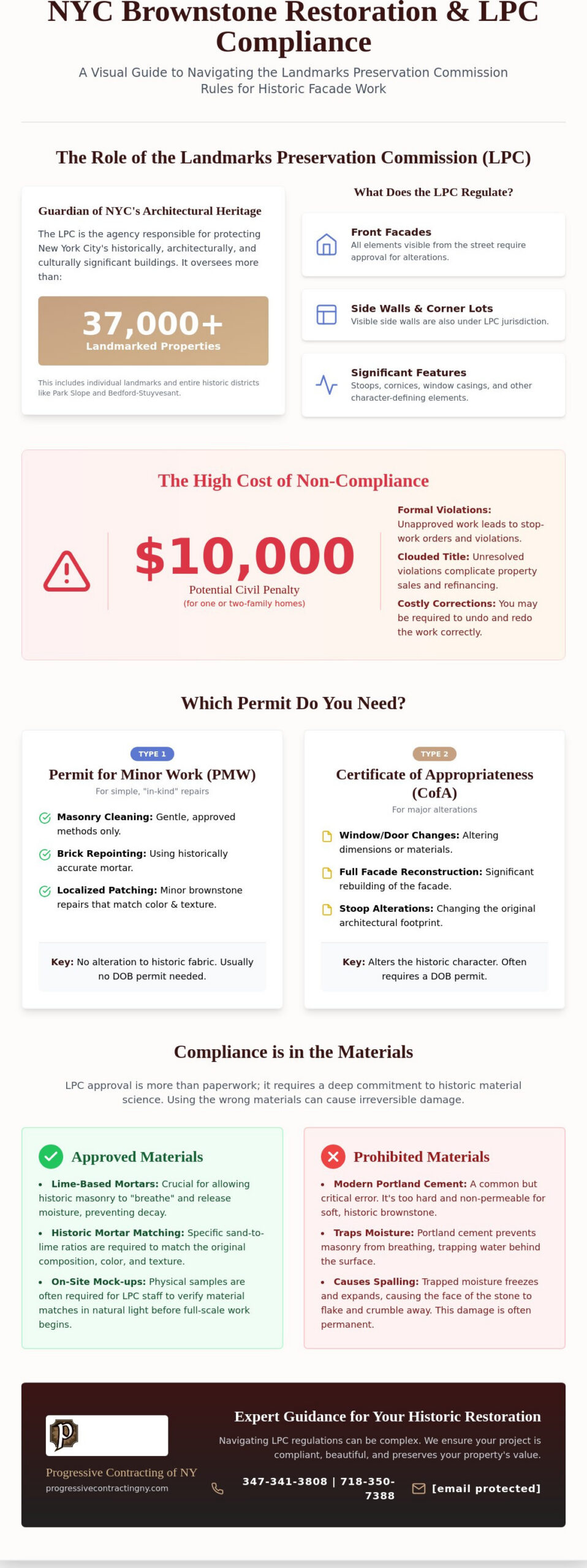Understanding NYC Landmark Preservation Rules for Brownstone Owners