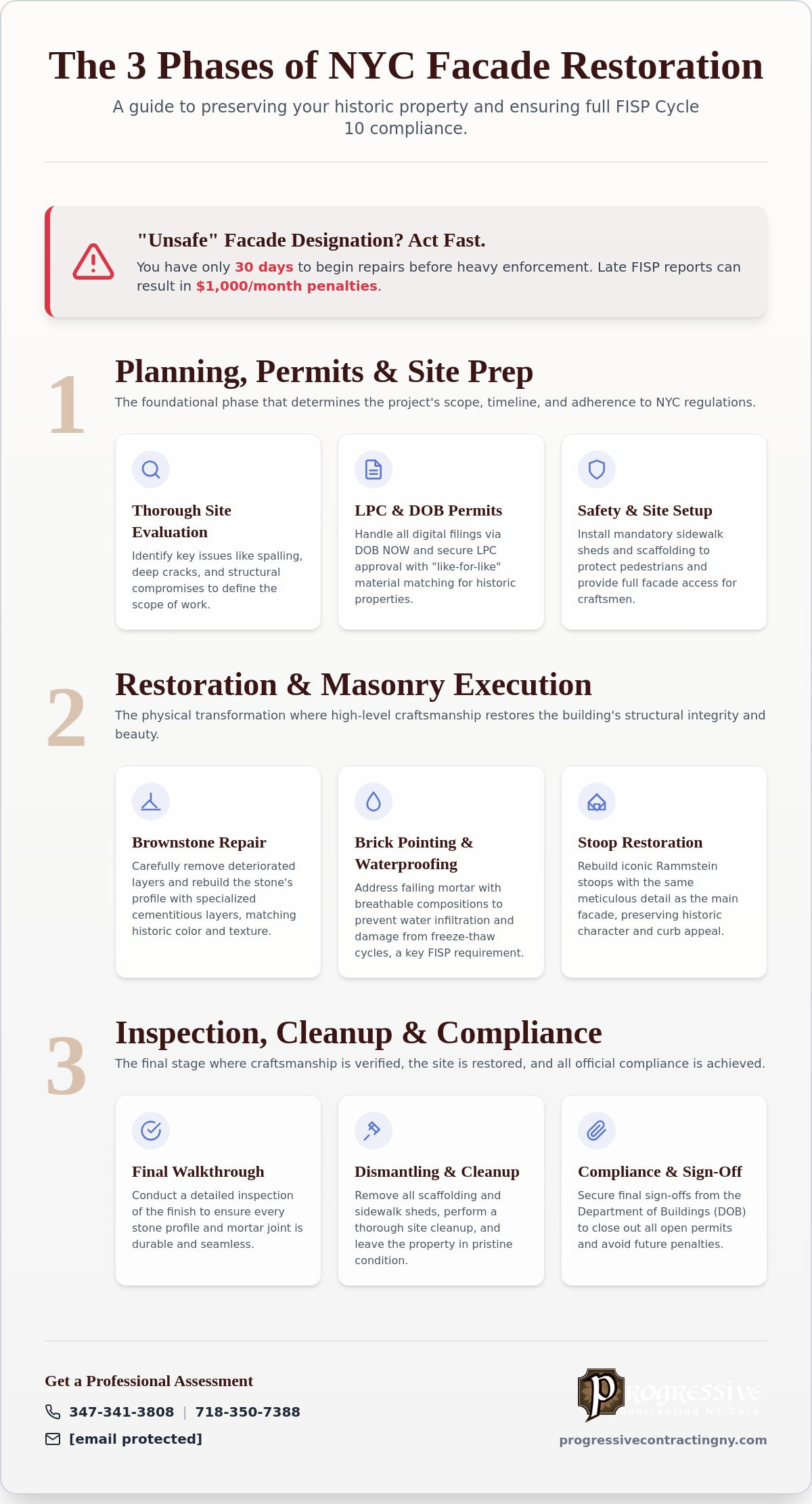 What to Expect During Facade Restoration: A Guide for NYC Property Owners