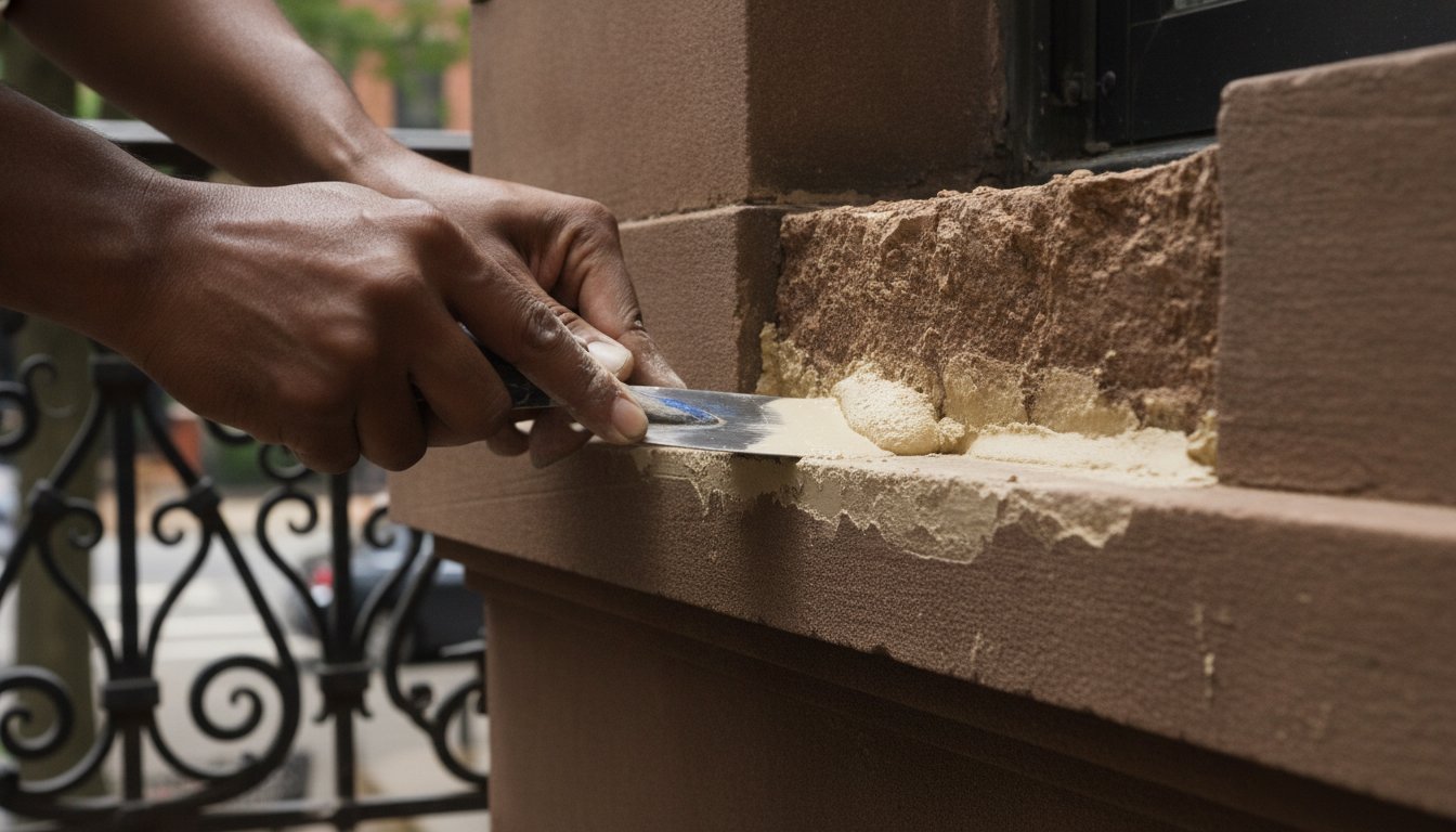Expert Brownstone Window Sill Repair in NYC: Preserving Your Facade