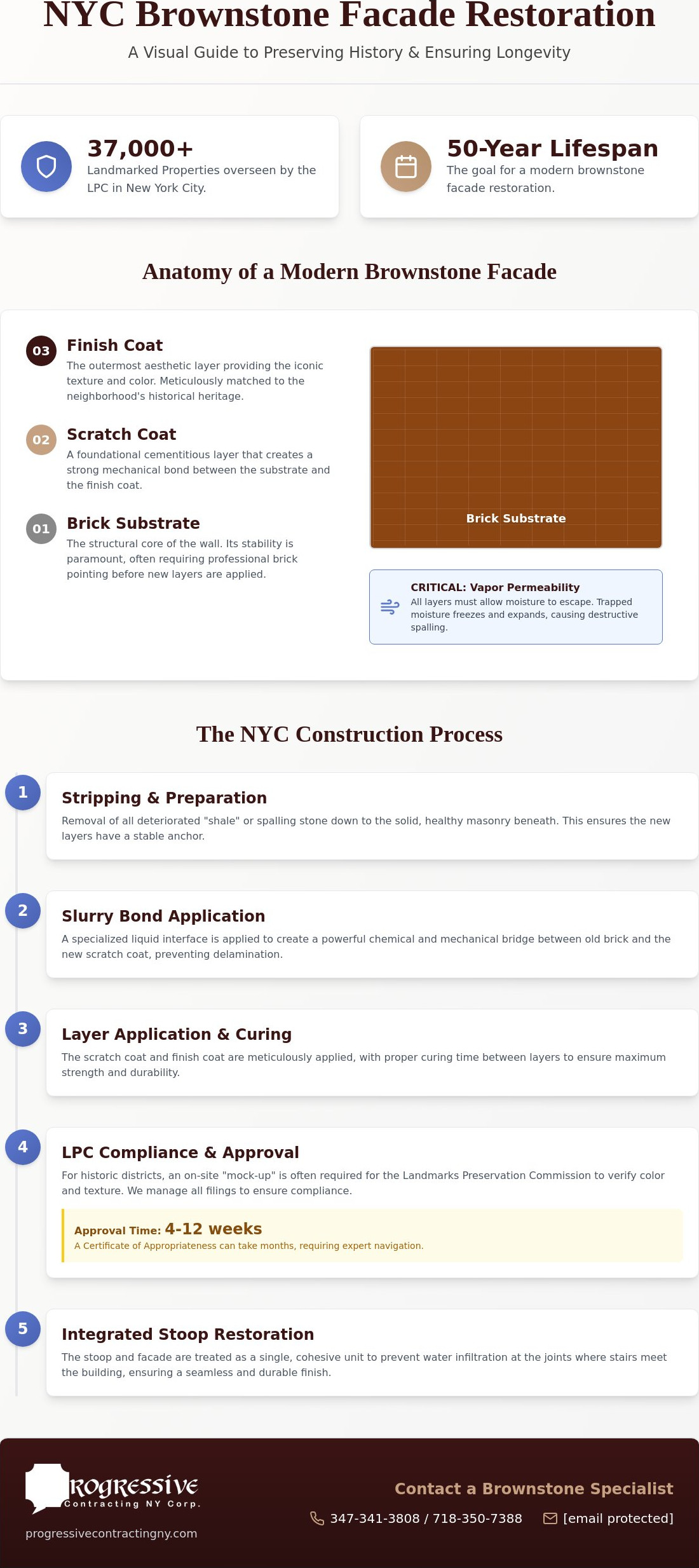 Brownstone Facade Construction NYC: A Reference Guide for Property Owners