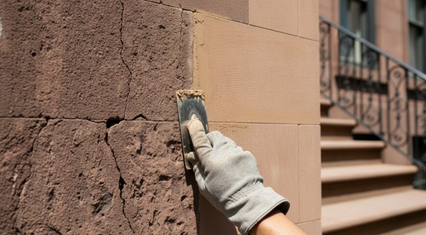 Brownstone Facade Repair: Brooklyn Height Brooklyn