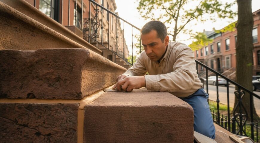 Brownstone Stoop Repair in Bensonhurst: A Professional Restoration Guide