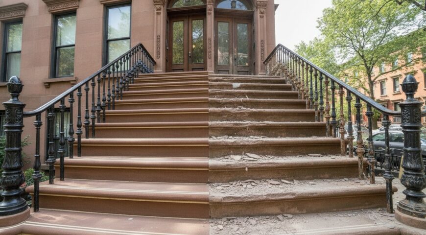 Brownstone Stoop Repair in Crown Heights: 2026 Restoration & LPC Guide