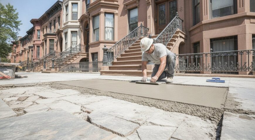 Concrete Contractor Midwood: Expert Sidewalk and Masonry Services 2026