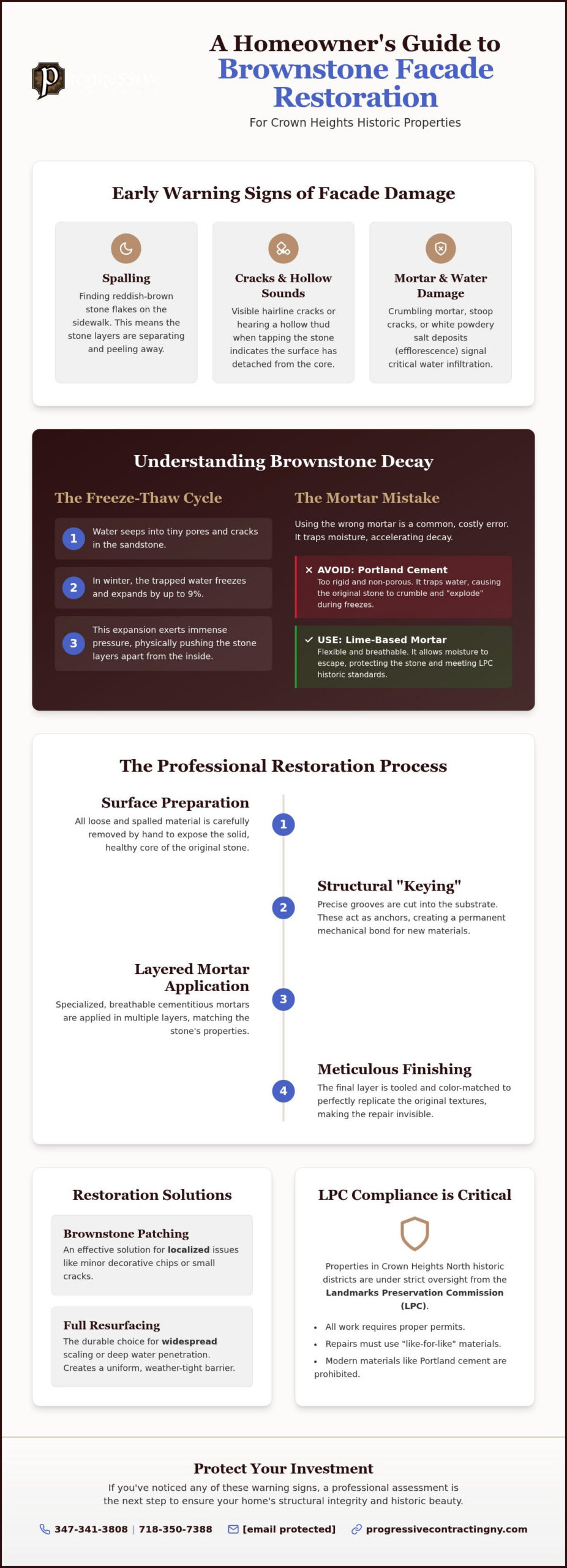 Expert Brownstone Facade Repair in Crown Heights: 2026 Restoration Guide