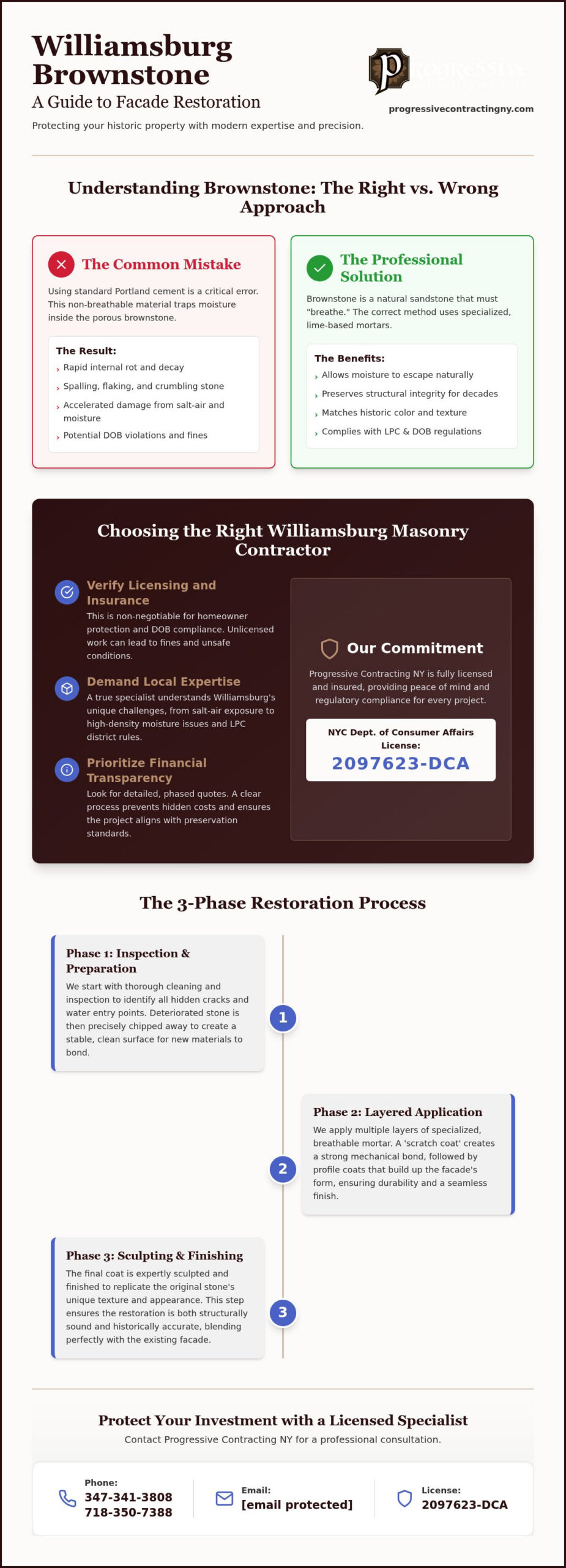 Expert Brownstone Facade Restoration in Williamsburg: 2026 Owner’s Guide