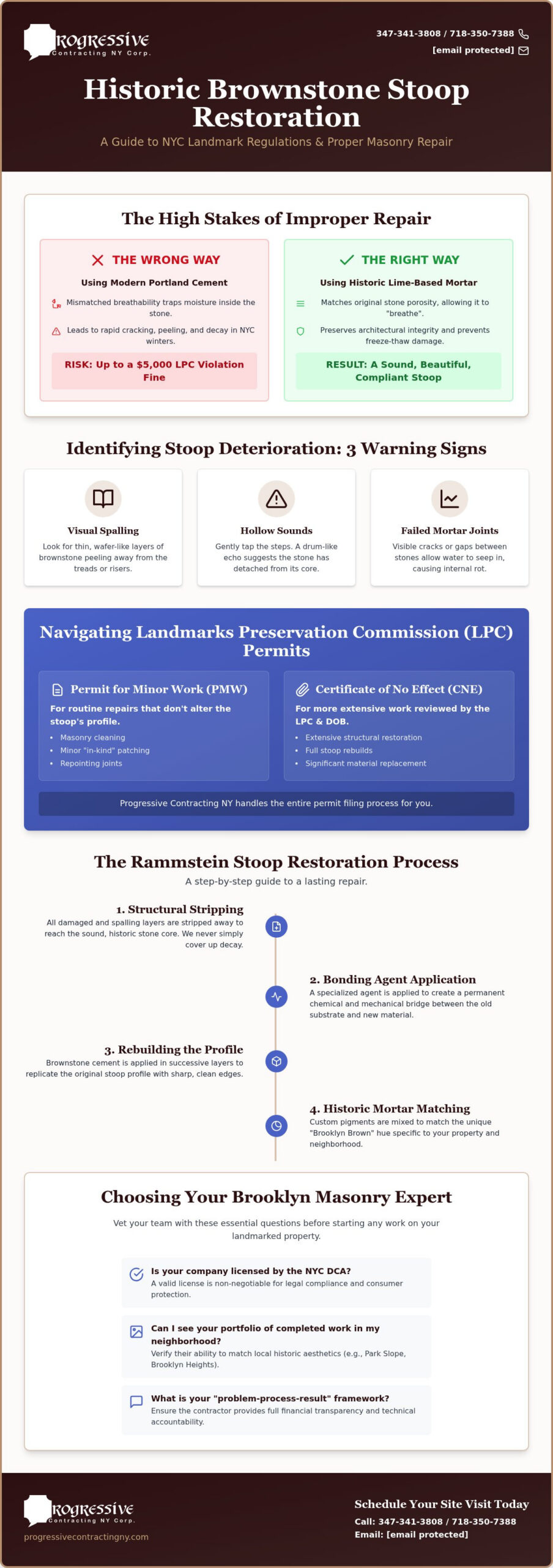 Expert Stoop Repair in Landmarked District Brooklyn: 2026 Restoration Guide