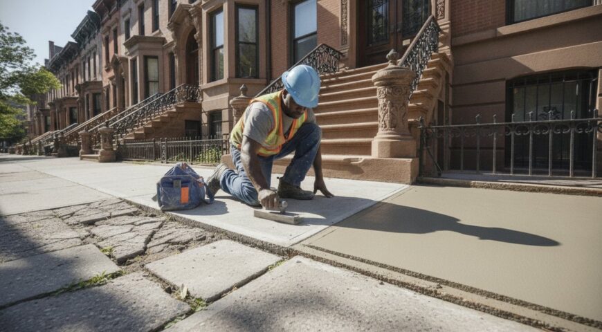 Expert sidewalk Repair Bedford Stuyvesant Brooklyn