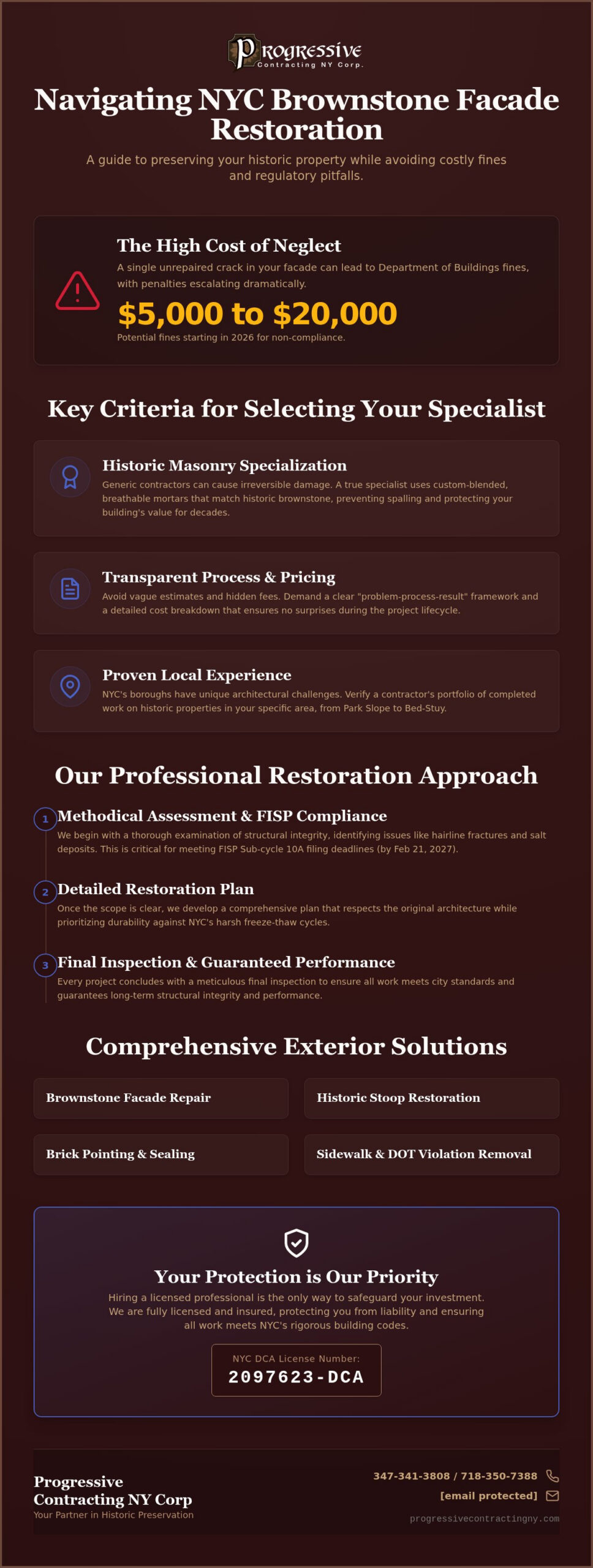Facade Restoration Company Near Me: A Guide to Choosing NYC Masonry Experts