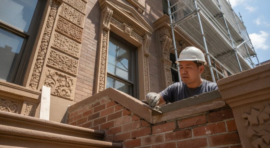 Masonry Contractor Near Central Park: Expert Historic Restoration & Repair