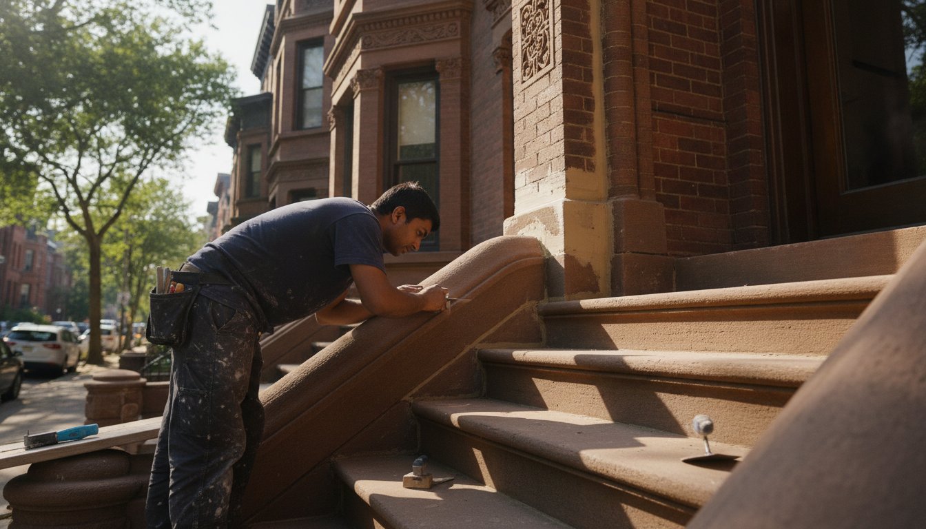 Expert Masonry Restoration in NYC: Preserving Historic Brownstones & Brickwork