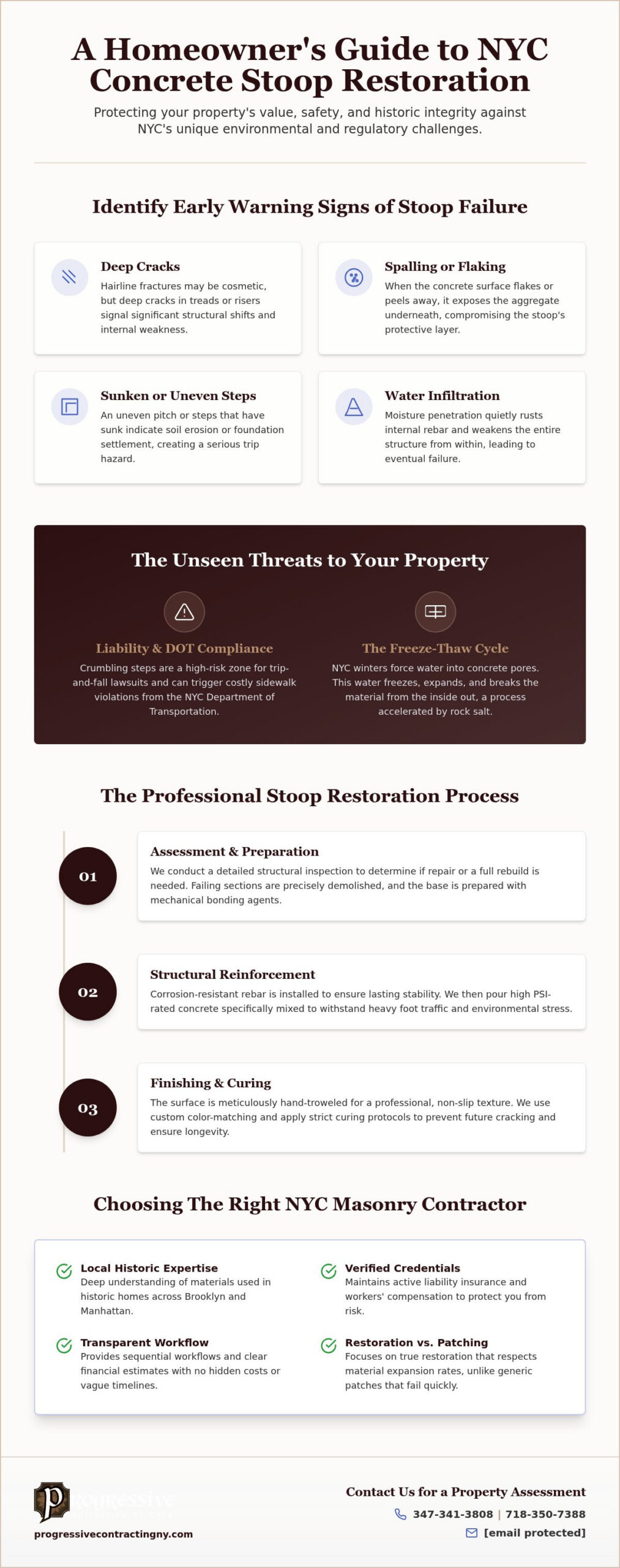 Concrete Stoop Repair Services NYC: Restoring Safety and Curb Appeal in 2026