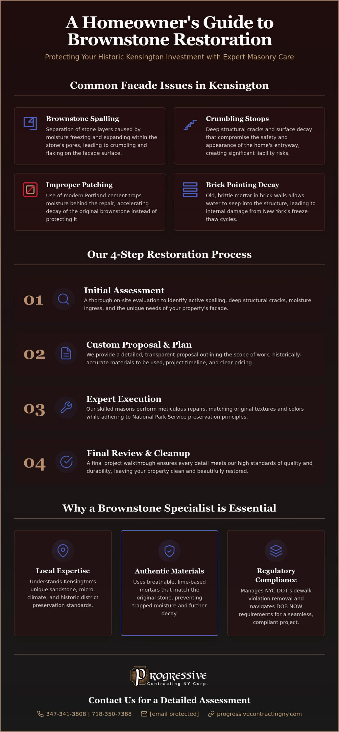 Brownstone Specialist Kensington Brooklyn: 2026 Restoration & Repair Guide