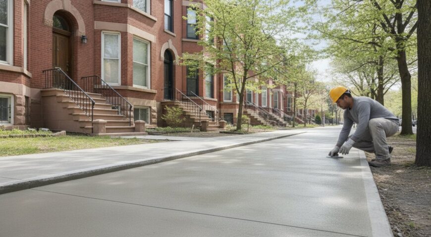 Best Time for Sidewalk Concrete Work in Queens (2026)
