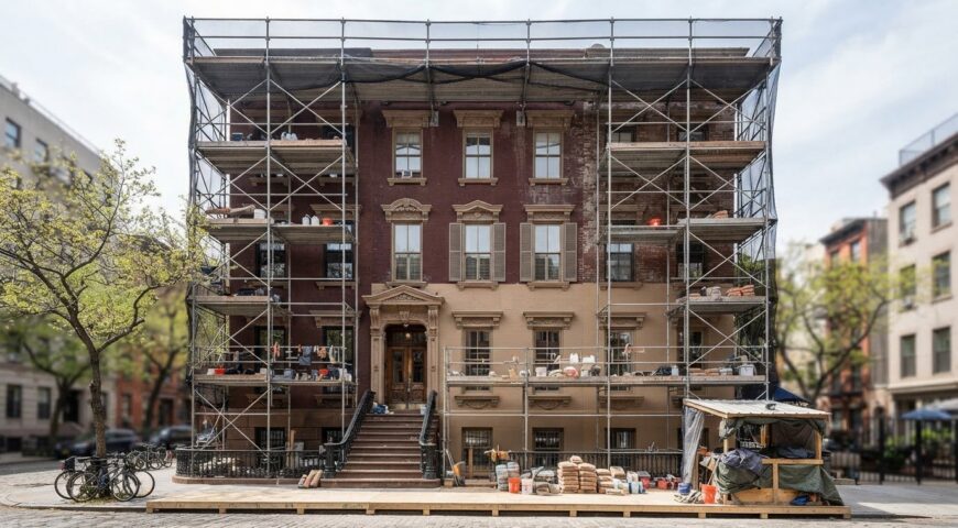 Brick Pointing Schedule: 5-Story NYC Walk-Up Guide