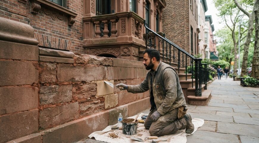 Brick Repointing for Historic Manhattan Townhouses and Pre-War Buildings