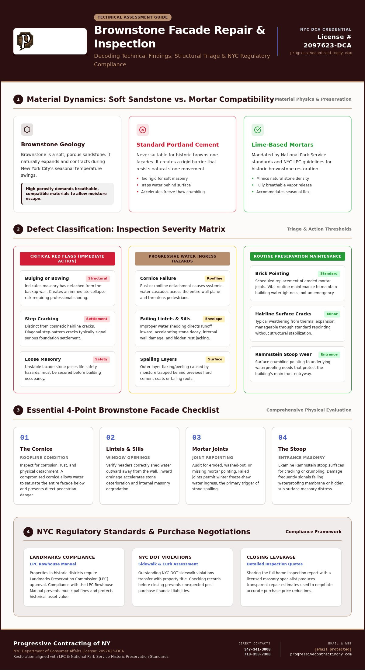 Brownstone Facade Repair Checklist: Decoding Your 2026 Home Inspection Report