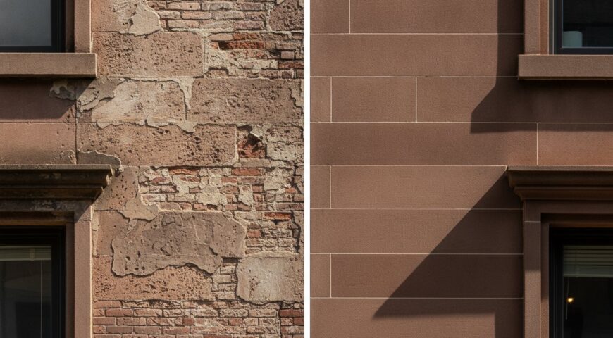 Expert Masonry Repair for Brownstone Party Walls in Manhattan