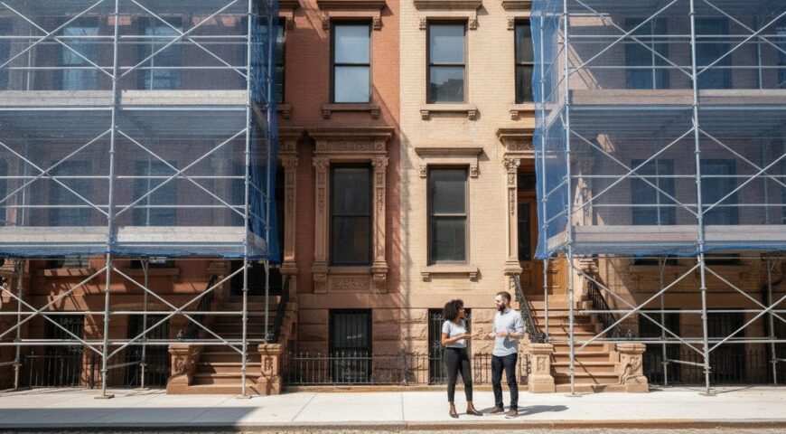 How to Coordinate Facade Repairs with Brownstone Neighbors in Brooklyn