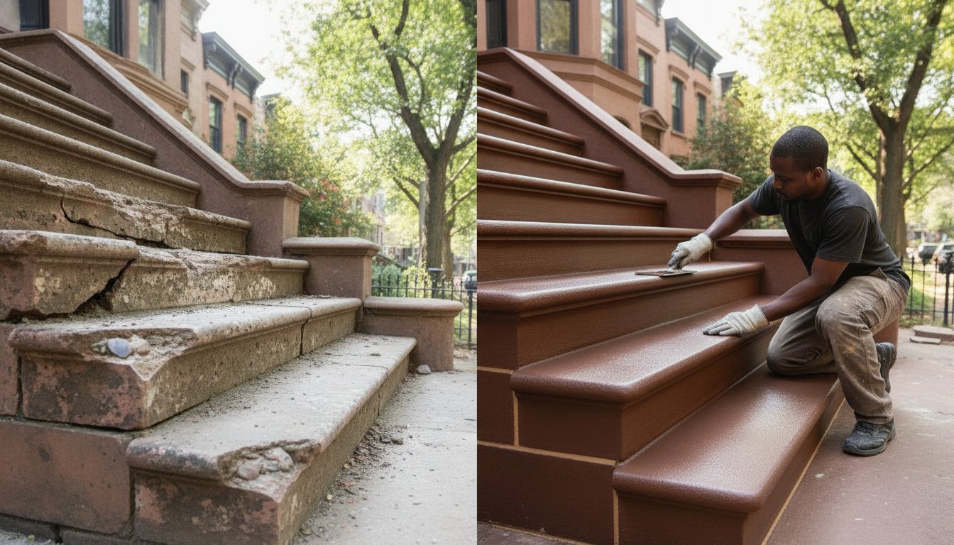 Brownstone Stoop Restoration Brooklyn: The 2026 Guide to Historic Stoop Repair