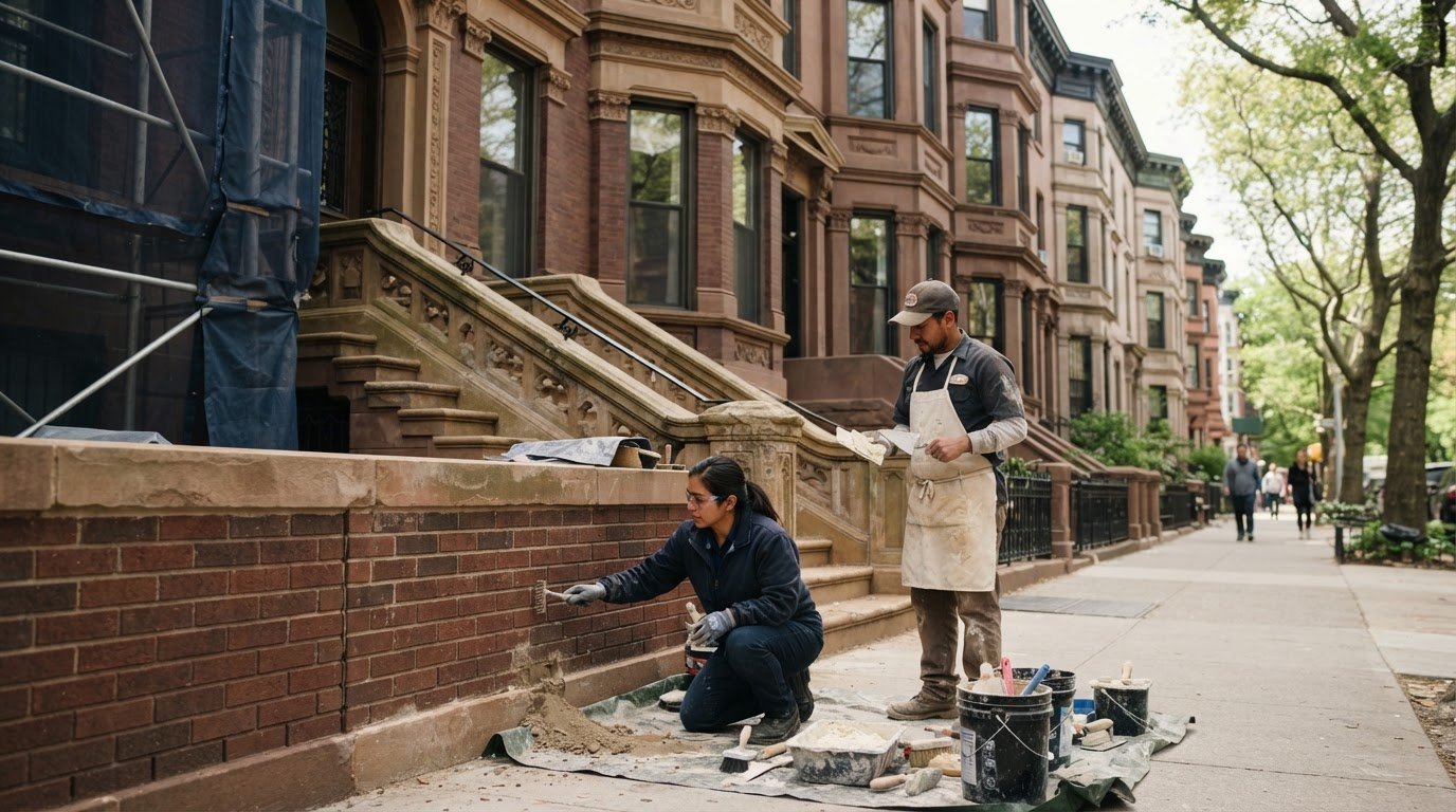 Cost of Brick Repointing in a Brooklyn Historic District (2026 Guide)