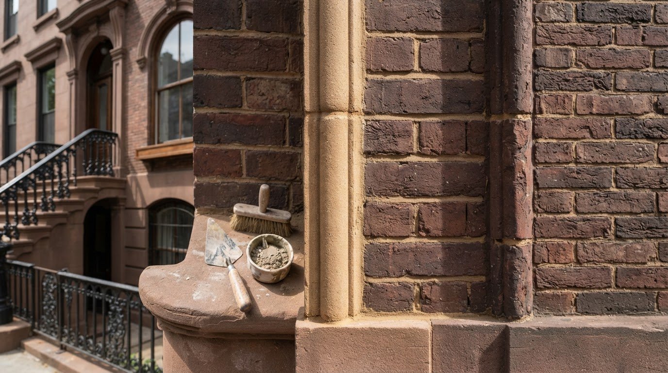 Beaded Joint Brick Pointing and How to Match the Original Profile