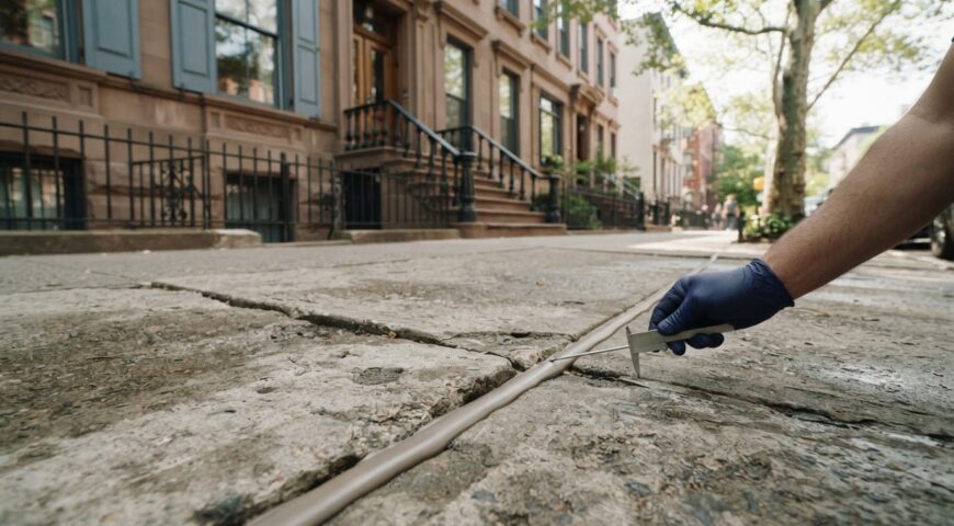 Concrete Sidewalk Joint Sealing and Caulking in NYC: A Practical Guide