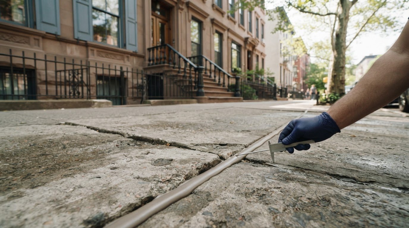Concrete Sidewalk Joint Sealing and Caulking in NYC: A Practical Guide
