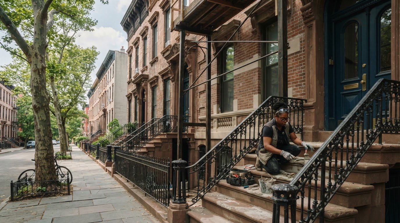 Facade Restoration for a Building with a Famous History