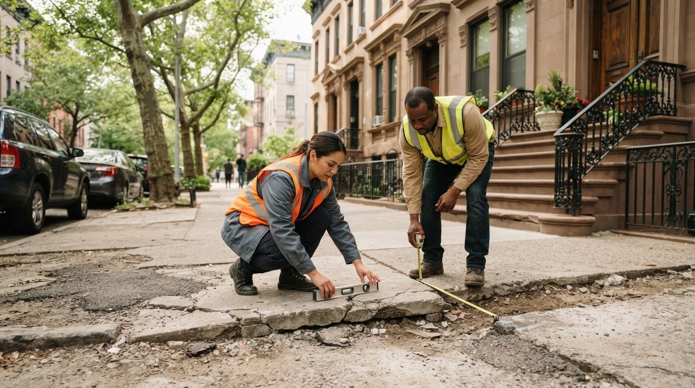 Sidewalk Repair in Queens: Costs and Utility Work Damage